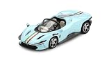 サンリッチ (Sunrich) BBR 1/64 フェラーリ デイトナ SP3 ライトブルー 完成品 BBRFER64020