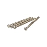 YJB PARTS ミリサイズ ハムバッカーピックアップビス 日本製 (ミリ、ニッケル)