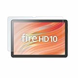 【Fire HD 10 第13世代用】保護フィルム ガラスタイプ 光沢 ブルーライトカット 気泡レス加工 1枚入り