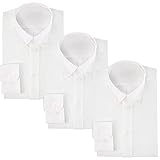 [アトリエサンロクゴ] 白ワイシャツ 長袖 3枚セット 形態安定 ビジネス 冠婚葬祭 メンズ ホワイト-bd 首回り:43cm 裄丈:84cm