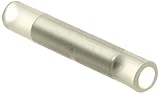Morris Products 12142 Butt Splice Connector, Nylon Insulated, Yellow, 26-22 Wire Size (Pack of 100) 