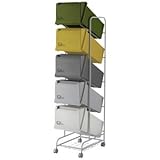 リス 分別ごみ箱 5分別おしゃれ ごみ箱 コンテナスタイル3 CS3-100 MX4