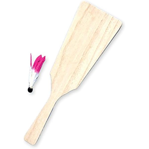 Amazon Co Jp 羽子板 工作用 無地 羽根つき 産業 研究開発用品