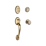 Baldwin DCCOLXROUTRR049 Reserve Double Cylinder Handleset Columbus x Round with Traditional Round Ro