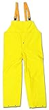 MCR Safety 800BPL Concord Neoprene/Nylon Flame Resistant Bibbed Pant with Snap Fly Front, Yellow, La