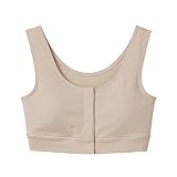 前あきブラジャー ラクブラ ノンワイヤー 挿入パッド付 【着脱しやすい】 術後 入院 乳がん セルフェア CI4055