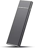 超高速外付けSSD、ポータブルモバイルソリッドステートドライブ、コンピューター、携帯電話に最適 16TB ブラック