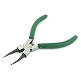 uxcell ノーズプライヤ プライヤー メタル ソフトプラスチック ウォッチバンド ジュエリーリペア リスト 1個入り