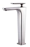 Alfiブランドab1778 Tall Single穴モダンバスルーム蛇口 AB1778-BN 1