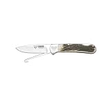 角ハンドルとフックと 9 cm 刃 Cudeman 385 C を狩猟ナイフ。