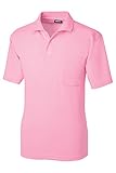 SOWA(ソーワ) 半袖ポロシャツ(胸ポケット有り) ピンク Mサイズ 50397