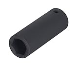 Blackhawk By Proto U-1607M-2 6-Point 7mm Drive Deep Impact Socket, 3/8-Inch by Blackhawk By Proto