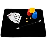 All Trust マジックマット カジノ マジック マット クロース 手品 グッズ カード用プレイマット 60㎝×40㎝