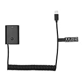 アルファA6600A7C A7III A7SIII A7RIII A7RIV A9 A9II A9RA9Sカメラ用のUSBType-Cスプリング電源ケーブル交換用NP-FZ100ダミーバッテリーUSB-Cカプラーアダプター