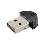 USBマイク 超ミニ PCマイク世界最小 USBマイク PC Mac用 360°全方向性マイクロホン USBマイク いつでもどこへも携帯可能！ ポータブル 使用簡単 使用簡単 USB2.0 Skype/VOIP音声認識ソフトウェア Windows PC/Mac/Raspberry Pi 4B/3B+/3B/2B/1B+/1B/用