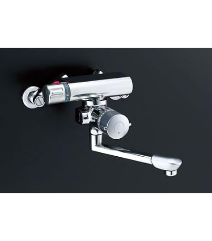 Amazon | LIXIL(リクシル) INAX 定量止水付サーモスタットバス水栓 BF 