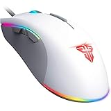 ゲーミングマウス 光学式 USB 有線 10000DPI 7ボタン Pixart 3325 マクロ対応 1680万色RGBライト 7段調節可