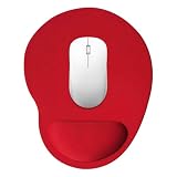 Jeproer マウス用リストレスト、リストレスト付きマウスパッド,マウス用リストレストコンピューター ポインター パッド カラフルなポインター ゲーム マウス パッド - 快適なデスク ポインター パッド、若者、高齢者のホーム オフィス向けのコンピューター アクセサリー