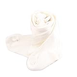 ベビータイツ　ガールズ　キッズタイツ　コットン　パンティストッキング　女の子　靴下　クツシタ　無地　シンプル　子供　肌着　厚手　（ホワイト）1-6歳　Gaorui（ガオルイ）