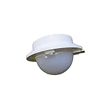 My Vision ソーラーパネル 搭載 ガーデンライト 4カラー エコ 電源不要 おしゃれ LED 庭 ベランダ (ホワイト) MV-UFOLED-WH