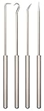 Ullman PH-4 4-Piece High Carbon Polished Steel Hook and Pick Set [並行輸入品]