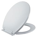 Sabichi 167255 Bathroom Classic Slow-close Wc Easy Fit Toilet Seat, Plastic,