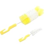 Sincerestore ミルク瓶ブラシ カップクリーナー 哺乳びんブラシ　ランダムカラー