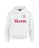 NCAAブロック50 / 50 Blended 8オンスフード付きスウェットシャツ L ホワイト