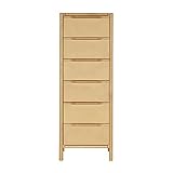 フジシ チェスト ナチュラル サイズ:幅40×奥行36×高さ110cm