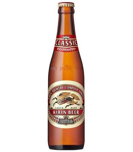 Amazon.co.jp: ビール キリン ラガー 小瓶 334ml 30本 1ケース プラ