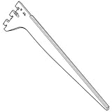 ロイヤル ガラス棚専用水平ブラケット(先端フラットタイプ・外々専用)呼名400 クローム R-201GS