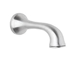 Rohl C2503APC Country Bath Wall Mounted Tub Spout in Polished Chrome with 7-Inch Reach and 3/4-Inch 