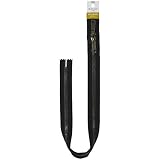 YKK メタルックスタフ ファスナー アンティックゴールド 60cm両開き #580 黒 5VMTAG-60SH