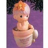 Precious Moments Baby's First Christmas Boy Ornament '97 Retired by Precious Moments [並行輸入品]