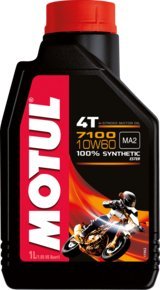 MOTUL（モチュール） 7100 4T 10W60 1L バイク用100%化学合成オイル [正規品]