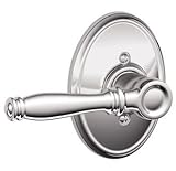 Schlage f170-bir-625-wkf光沢クロム半分ダミーBirminghamスタイルレバーwithウェイクフィールドローズ