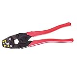 ジェフコム 圧着工具 裸端子・PBスリーブ用 JIS規格品 使用範囲:1.25、2、5.5、8m㎡ DC-16A