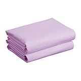 Cuddles Collection Cot Jersey Fitted Sheets (Lilac) by Cuddles Collection