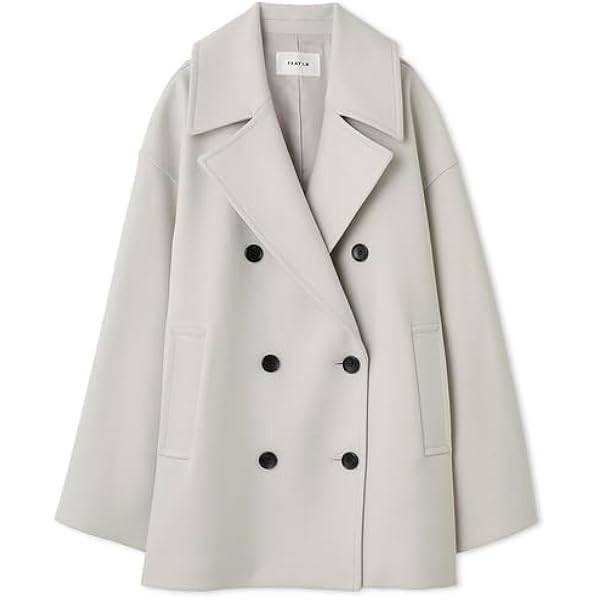 Amazon | [フレイ アイディー] ストールリバーハーフコート FWFC234202