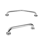 Baosity 2本/セット　ステンレス　スチール　安全　浴室　シャワー　チューブ　グラブ　バー　ハンドル　レール　サポート　 40センチメートル　55センチメートル　便利性　高強度