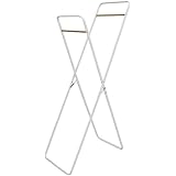 ekans(エカンズ) X型スリム物干し ホワイト×ナチュラル EX-300TW