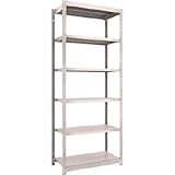 ＴＲＵＳＣＯ　軽量Ｍ１．５ボルトレス棚８６０×４４５×Ｈ２１００単体　ネオグレ M1.5-7346NG(ﾈｵｸﾞﾚｰ)(P)