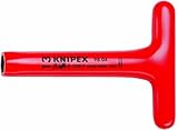 KNIPEX 98 04 22 1,000V Insulated 22 mm T-Socket Wrench by Knipex