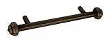 Fusion Hardware 256-MDB Bella Villa Collection Tuscan 4-Inch Cabinet Pull, Medium Bronze [並行輸入品]
