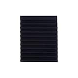 東京防音 防振筋入りゴム ストッパー付 黒 65mm×50mm×高6~8mm