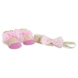 Limited Too 2 Pieceサテンヘッドバンド&スカラップエッジSock Set US サイズ: One Size カラー: ピンク