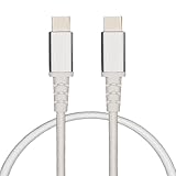 AsiaResource 【6ヶ月間保証付き】 Type-C to C 充電ケーブル USBケーブル 1m cコード 60W PD急速充電 アルミ合金コネクタ タイプC ナイロン編組 USB2.0 480Mbps