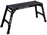 アルインコ(ALINCO) アルミ足場台3段 ブラック PXGV510BK 幅40.7×奥行123.8×高さ55cm