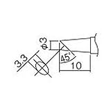 白光(HAKKO) コテサキ/3BCガタ(Z) T12BC3Z