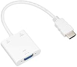 ミヨシ(Miyoshi) MCO HDMI→D-sub変換アダプタ Full HD出力対応 ホワイト HDA-DS01/WH